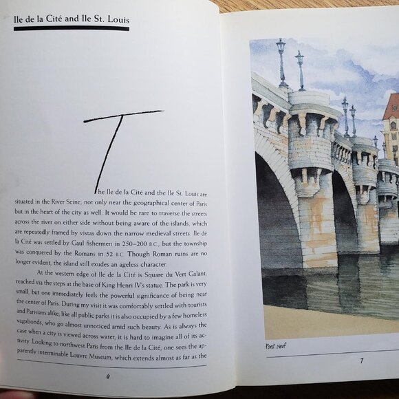 An Architect's Paris by Thomas Carlson-Reddig Bullfinch Press 1993 - Picture 12 of 13
